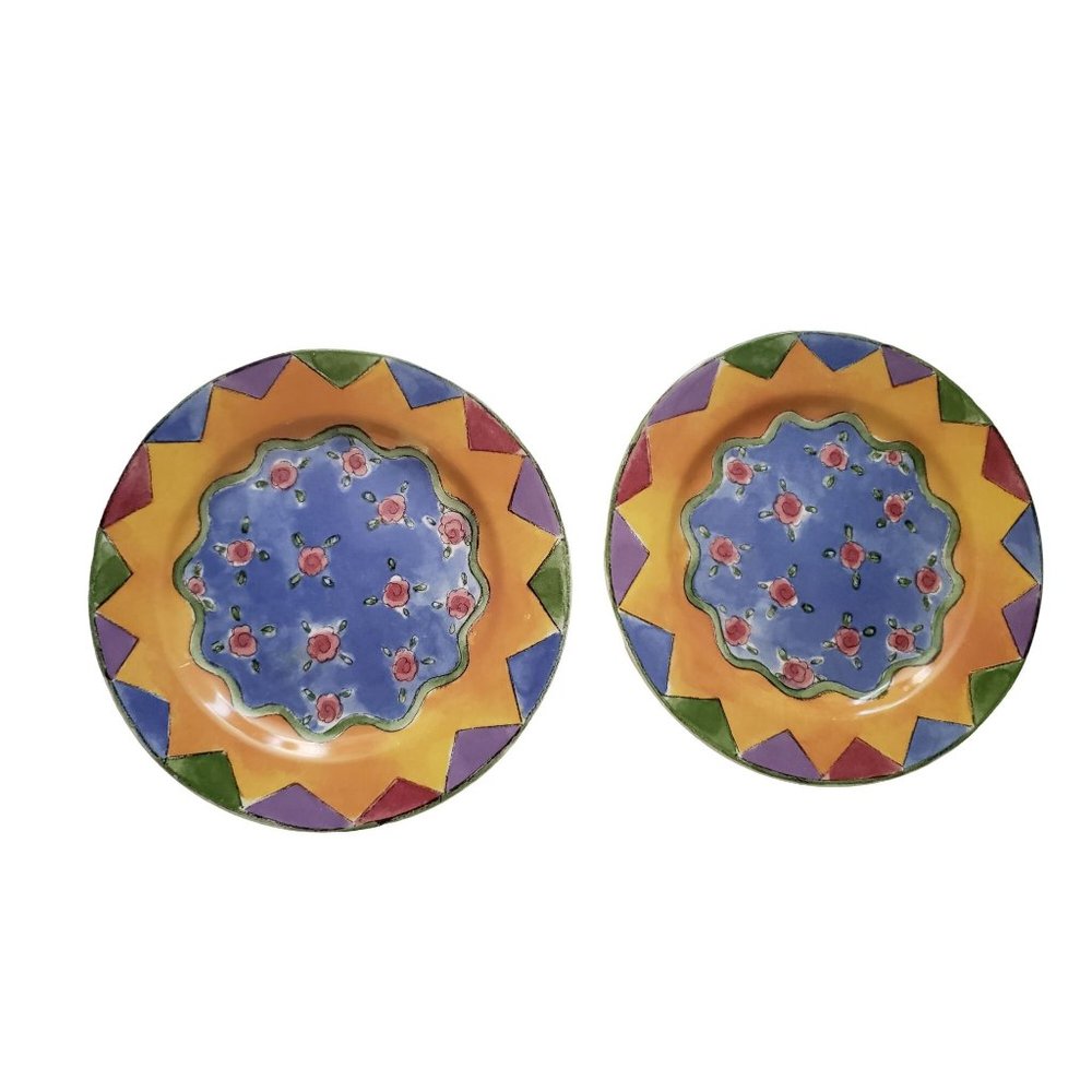 SANGO Zipkin 2 Salad Plates Apple Strudel 3025